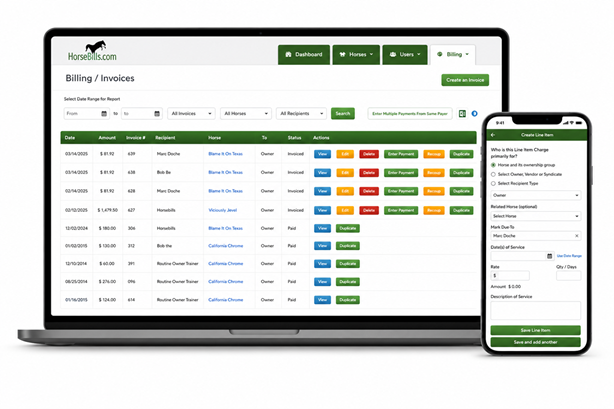HorseBills screenshot