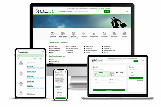 Scholarminds screenshot
